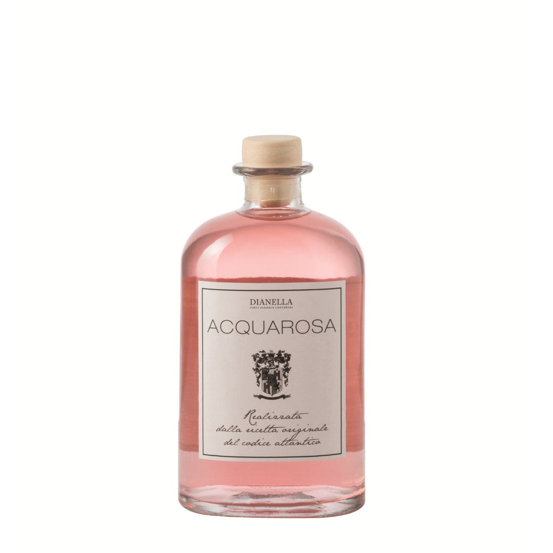 Bottiglia di Acquarosa rosato biologico Fattoria Dianella