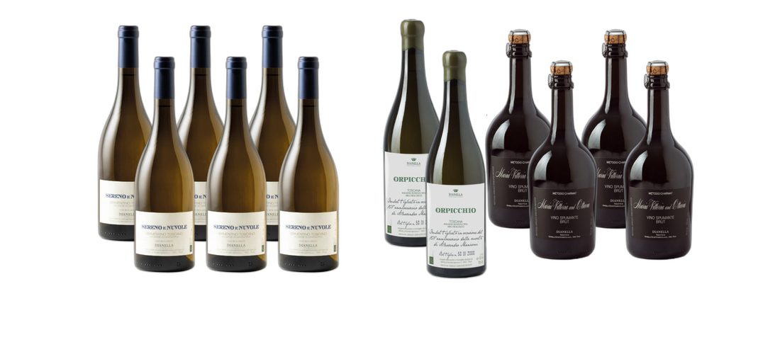 Bundle vini: Sereno e Nuvole, Maria Vittoria & Ottavia Brut, Orpicchio